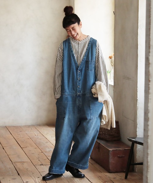 店長のデニムなサロペット（デニムパンツ）｜soulberry（ソウルベリー
