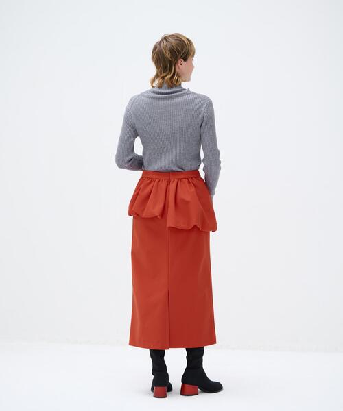 LANVIN en Bleu(ランバンオンブルー)の「カラーポイントリブタートル(ニット/セーター・レディース・ブルー/ブラック/グレー/イエロー/ブルー系その他・38)」の21枚目の写真