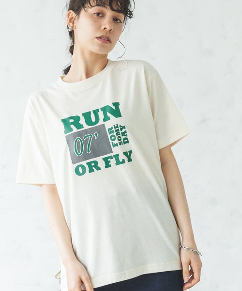 pairmanon(ペアマノン)の「【プレミアムコットン100】【かぞくおそろい】【大人ユニセックス】プリント半袖Tシャツ(Tシャツ/カットソー・レディース・イエロー系その他/ベージュ系その他4/ブラック系その他4/ベージュ系その他5/モカ/ブラウン系その他4/グリーン系その他4/ブラック系その他/グリーン系その他3/ブラック系その他3/ブラック系その他5/パープル系その他2/ブラック系その他6/ホワイト系その他/ベージュ系その他6・S/M/L)」の2枚目の写真