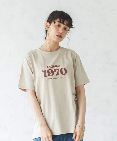 pairmanon(ペアマノン)の「【プレミアムコットン100】【かぞくおそろい】【大人ユニセックス】プリント半袖Tシャツ(Tシャツ/カットソー・レディース・イエロー系その他/ベージュ系その他4/ブラック系その他4/ベージュ系その他5/モカ/ブラウン系その他4/グリーン系その他4/ブラック系その他/グリーン系その他3/ブラック系その他3/ブラック系その他5/パープル系その他2/ブラック系その他6/ホワイト系その他/ベージュ系その他6・S/M/L)」の11枚目の写真