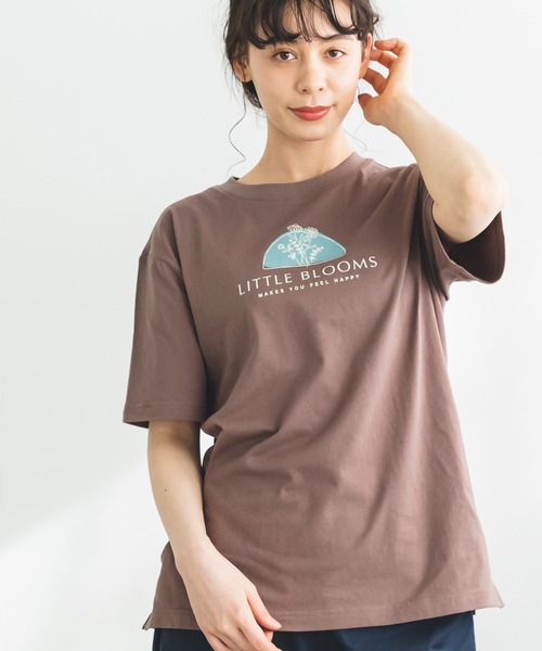 pairmanon(ペアマノン)の「【プレミアムコットン100】【かぞくおそろい】【大人ユニセックス】プリント半袖Tシャツ(Tシャツ/カットソー・レディース・イエロー系その他/ベージュ系その他4/ブラック系その他4/ベージュ系その他5/モカ/ブラウン系その他4/グリーン系その他4/ブラック系その他/グリーン系その他3/ブラック系その他3/ブラック系その他5/パープル系その他2/ブラック系その他6/ホワイト系その他/ベージュ系その他6・S/M/L)」の8枚目の写真