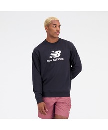 NB Essentials スタックドロゴ スウェットクルー