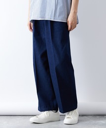 【ZOZO限定】ワイドDENIM SLACKS / デニム パンツ