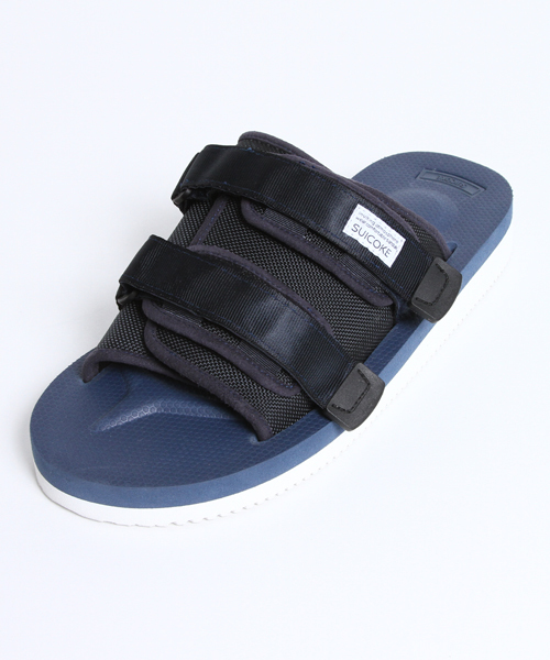 suicoke（スイコック）の「AMERICAN RAG CIE × SUICOKE バリスティック ストラップサンダル（サンダル・メンズ・チャコールグレー/ベージュ/ネイビー・7/8/10/9）」の5枚目の写真
