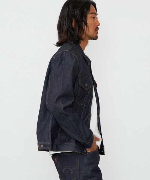 EDWIN（エドウィン）の「EDWIN エドウィン 505ZXX リジッド デニムジャケット Gジャン セットアップ セルビッジ（デニムジャケット・メンズ・インディゴブルー/ノンウォッシュ・X-LARGE/MEDIUM/LARGE/SMALL）」の14枚目の写真