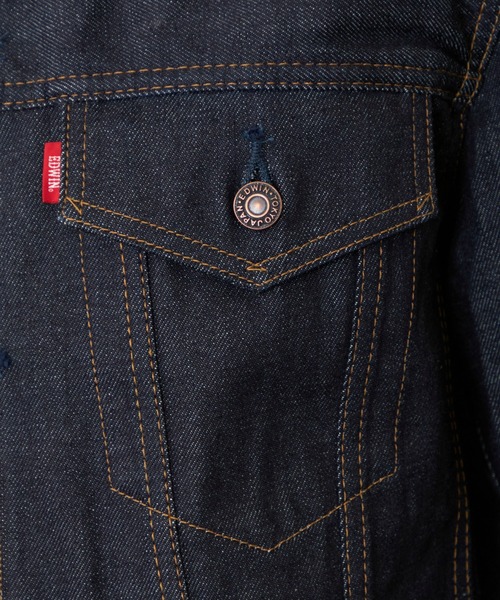 EDWIN 505ZX リジッドデニム デニムジャケット セットアップ 2nd EDWIN エドウィン 505ZXX リジッド デニムジャケット Gジャン