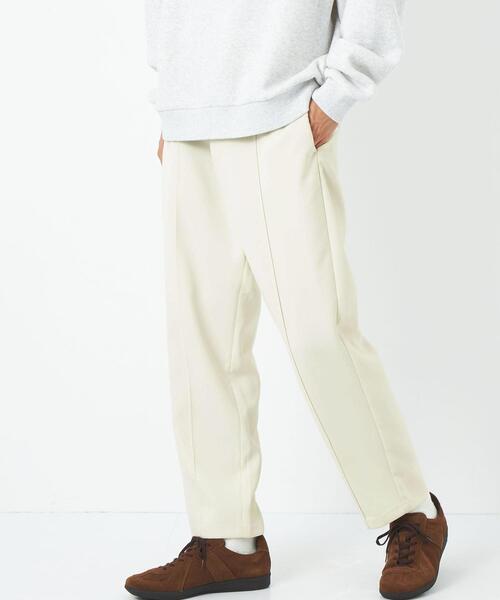 green label relaxing（グリーンレーベルリラクシング）の「TOWN ダブルクロス イージーパンツ -ストレッチ-（その他パンツ・メンズ・モカ/ブラック/ライトグレー・S/M/L/XL）」の2枚目の写真