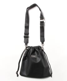 X-girl | 【X-girl /エックスガール】FAUX LEATHER DRAWSTRING BAG(ショルダーバッグ)