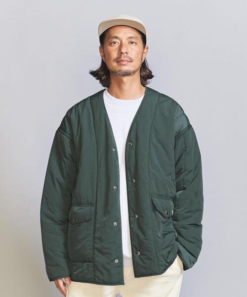 FILL THE BILL オリーブグリーン ロングコート KINGSWAY ウールトレンチコート