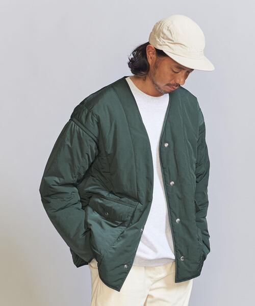 FILL THE BILL（フィルザビル）の「<CGS.×FILL THE BILL> ナイロン キルトジャケット（その他アウター・メンズ・オリーブ/ダークグレー・M/L/S）」の4枚目の写真
