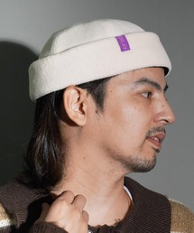 EF DOM TO DO（イーエフダムトゥードゥー）の「フィッシャーマンキャップ フリース ボア ロールキャップ（キャップ）」