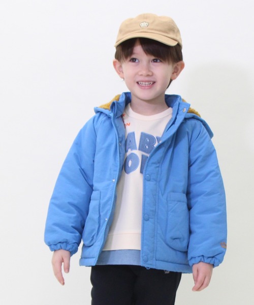 BABYDOLL（ベビードール）の「通販限定 2WAY マウンテン 中綿 アウター 8671K（ダウンジャケット/コート・キッズ・その他2/ブラック/ベージュ/グリーン/スカイブルー系1/その他3/ネイビー/ベビーピンク/その他4・110cm/120cm/130cm/140cm/100cm/150cm/90cm）」の6枚目の写真