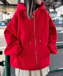 Figments | 裏起毛ビッグZIPパーカー(パーカー)