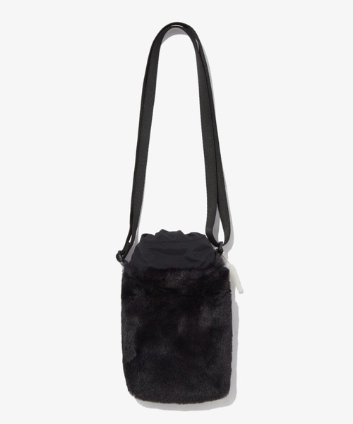 THE NORTH FACE(ザノースフェイス)の「国内未発売 THE NORTH FACE(ザ・ノースフェイス)/ストリングギャザーミニファーショルダー スマホショルダー ポーチ/GIRLS FUR CROSS BAG(ショルダーバッグ・レディース・クリーム/ブラック/ピンク・FREE)」の21枚目の写真