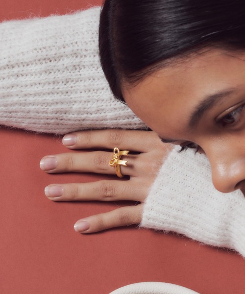 whim（ウィム）の「オリジナルリボンリング（リング・レディース・ゴールド/シルバー・#13/#9）」の12枚目の写真