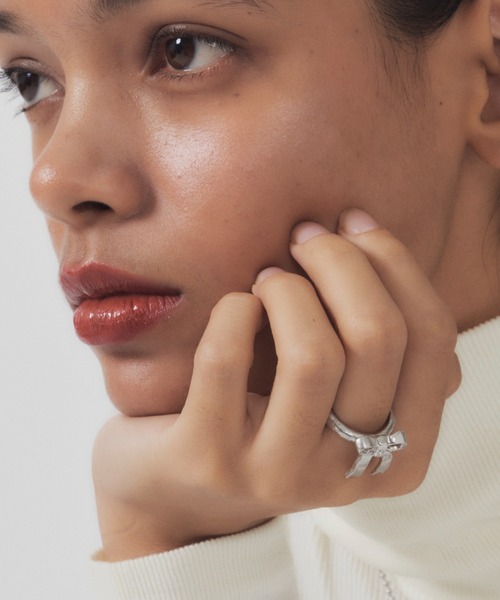 whim（ウィム）の「オリジナルリボンリング（リング・レディース・ゴールド/シルバー・#13/#9）」の10枚目の写真