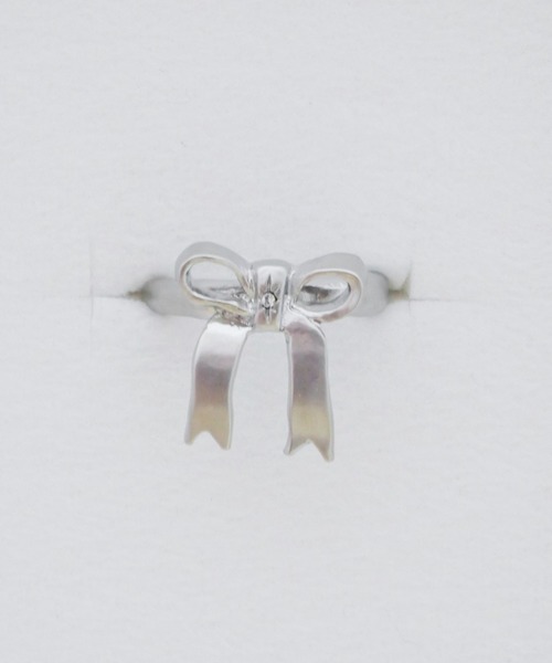 whim（ウィム）の「オリジナルリボンリング（リング・レディース・ゴールド/シルバー・#13/#9）」の4枚目の写真