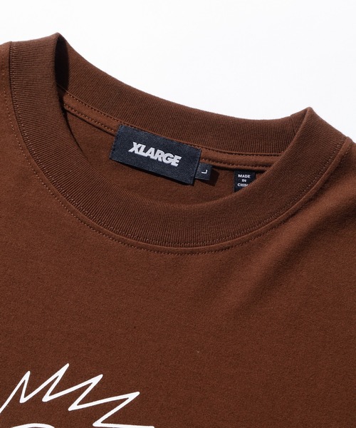 XLARGE（エクストララージ）の「【販売停止】GRAFFITI KIDS S/S TEE（Tシャツ/カットソー・メンズ・ホワイト/ブラウン/ブラック・S/M/L/XL）」の4枚目の写真