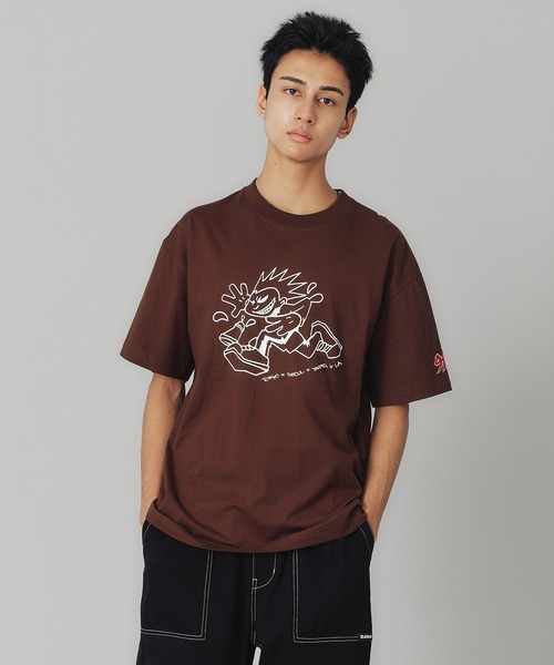 XLARGE（エクストララージ）の「【販売停止】GRAFFITI KIDS S/S TEE（Tシャツ/カットソー・メンズ・ホワイト/ブラウン/ブラック・S/M/L/XL）」の15枚目の写真