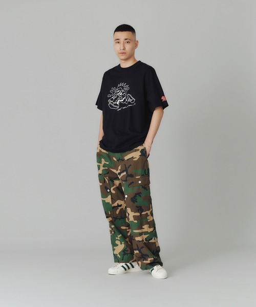 XLARGE（エクストララージ）の「【販売停止】GRAFFITI KIDS S/S TEE（Tシャツ/カットソー・メンズ・ホワイト/ブラウン/ブラック・S/M/L/XL）」の14枚目の写真