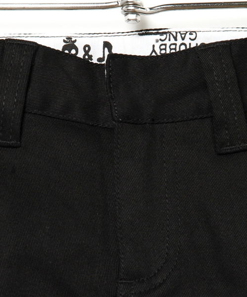 CHUBBYGANG（チャビーギャング）の「ストレッチツイル　スタッズストレートパンツ（その他パンツ・キッズ・ベージュ/パープル/ブラック・100/120/130/110）」の5枚目の写真