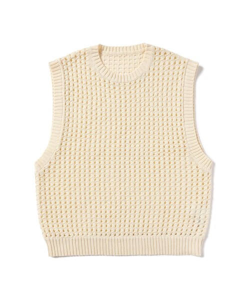 BEAMS（ビームス）の「BEAMS / 5ゲージ メッシュ ベスト（ベスト・メンズ・ネイビー/ナチュラル・S/M/L）」の16枚目の写真