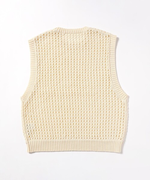 BEAMS（ビームス）の「BEAMS / 5ゲージ メッシュ ベスト（ベスト・メンズ・ネイビー/ナチュラル・S/M/L）」の17枚目の写真