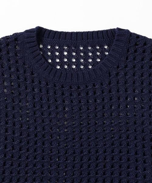 BEAMS（ビームス）の「BEAMS / 5ゲージ メッシュ ベスト（ベスト・メンズ・ネイビー/ナチュラル・S/M/L）」の20枚目の写真