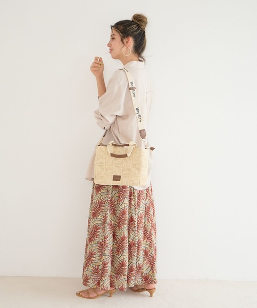 BAYFLOW（ベイフロー）の「[ファスナー付き]ロゴショルダーザツ