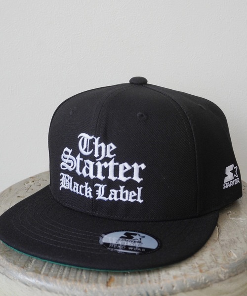STARTER BLACK LABEL(スターターブラックレーベル)の「【STARTER BLACK LABEL】6パネルパネル フラット キャップ / BB CAP(キャップ・メンズ・グレー/その他1/その他/ブラック/ナチュラル/ブラック系その他/オリーブ/ブラウン・FREE)」の2枚目の写真