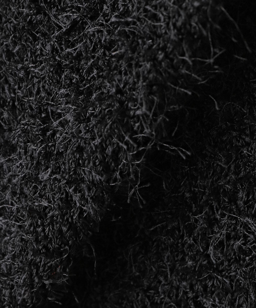 JOURNAL STANDARD（ジャーナルスタンダード）の「フェザーヤーン2WAYカーディガン（カーディガン/ボレロ・レディース・レッド/ブラック・FREE）」の8枚目の写真