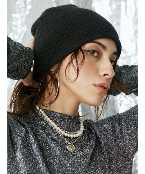 EVRIS（エヴリス）の「PEARL CHAIN3連ネックレス（ネックレス・レディース・シルバー/ゴールド・FREE）」の7枚目の写真