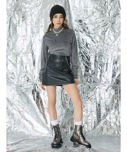 EVRIS（エヴリス）の「PEARL CHAIN3連ネックレス（ネックレス・レディース・シルバー/ゴールド・FREE）」の8枚目の写真