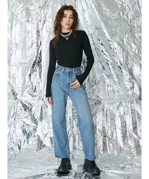 EVRIS（エヴリス）の「PEARL CHAIN3連ネックレス（ネックレス・レディース・シルバー/ゴールド・FREE）」の4枚目の写真