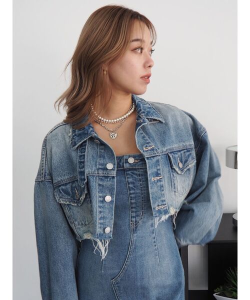 EVRIS（エヴリス）の「PEARL CHAIN3連ネックレス（ネックレス・レディース・シルバー/ゴールド・FREE）」の14枚目の写真