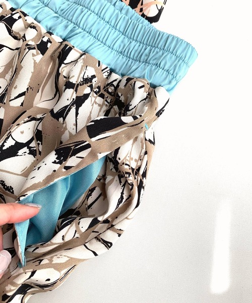 Q（キュー）の「Graffiti パンツ（その他パンツ・レディース・ブラウン系/ベージュ系・MEDIUM）」の16枚目の写真