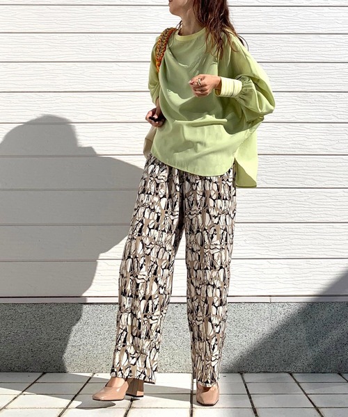 Q（キュー）の「Graffiti パンツ（その他パンツ・レディース・ブラウン系/ベージュ系・MEDIUM）」の13枚目の写真