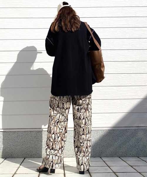 Q（キュー）の「Graffiti パンツ（その他パンツ・レディース・ブラウン系/ベージュ系・MEDIUM）」の8枚目の写真