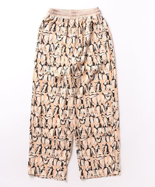 Q（キュー）の「Graffiti パンツ（その他パンツ・レディース・ブラウン系/ベージュ系・MEDIUM）」の3枚目の写真