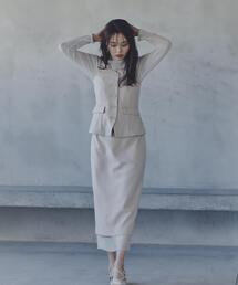 PROPORTION BODY DRESSING | シアーレイヤードアイラインスカート / 1214120206(スカート)