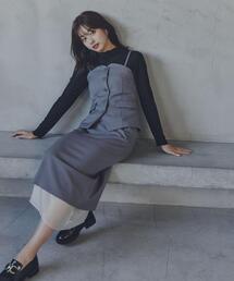 PROPORTION BODY DRESSING | シアーレイヤードアイラインスカート / 1214120206(スカート)