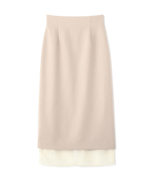 PROPORTION BODY DRESSING（プロポーションボディドレッシング）の「シアーレイヤードアイラインスカート / 1214120206（スカート・レディース・ベージュ/ダークグレー・MEDIUM/SMALL）」の19枚目の写真