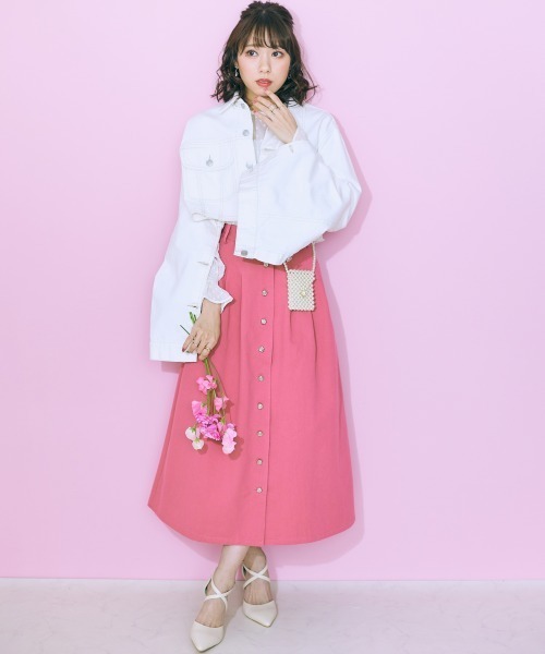 marun(マルン)の「<大きいサイズ> シフォンドビーブラウス marun(シャツ/ブラウス・レディース・オフホワイト・4L/5L/L/LL/3L)」の17枚目の写真