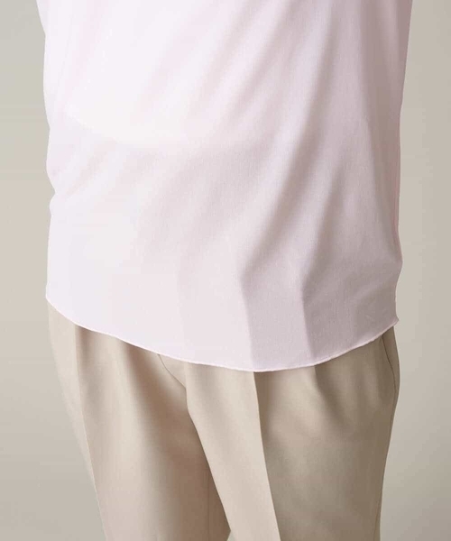 a.v.v（アーヴェヴェ）の「シアーハイネックトップス（Tシャツ/カットソー・レディース・アイボリー/ホワイト/チャコールグレー/ライトピンク・38/36/42/34/40）」の16枚目の写真