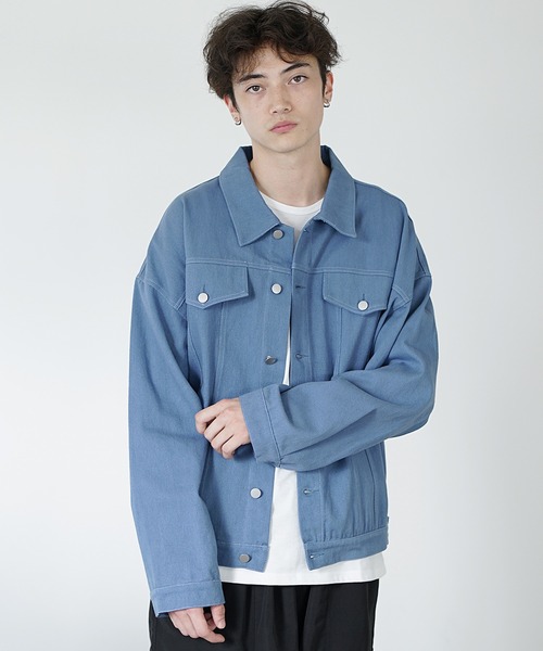 ESSAY オーバーサイズデニムジャケット M notch.｜オーバーサイズデニムジャケット | Rakuten Fashion