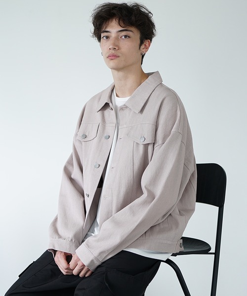 Véritécœur デニムジャケット Fサイズ Futier Land（フューティアランド） デニムジャケット gジャン 襟元