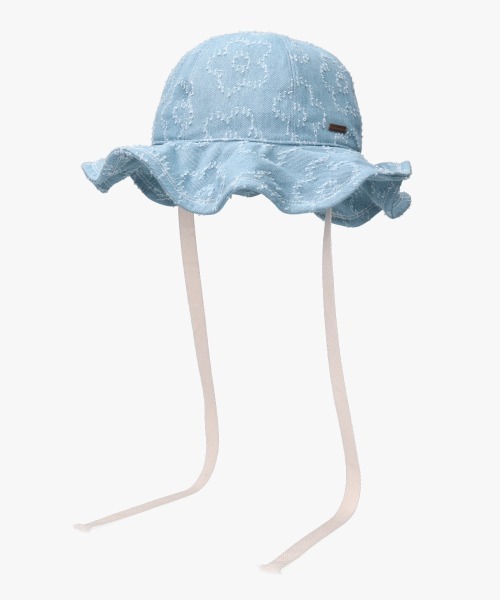 kaorinomori(カオリノモリ)の「kaorinomori リルニームハット / カオリノモリ(ハット・レディース・ネイビー/ブラック/ライトブルー・M/57.5cm)」の7枚目の写真