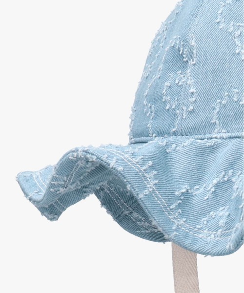 kaorinomori(カオリノモリ)の「kaorinomori リルニームハット / カオリノモリ(ハット・レディース・ネイビー/ブラック/ライトブルー・M/57.5cm)」の11枚目の写真