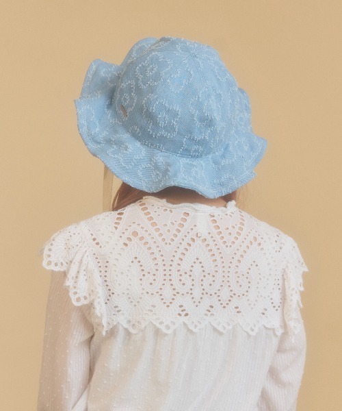 kaorinomori(カオリノモリ)の「kaorinomori リルニームハット / カオリノモリ(ハット・レディース・ネイビー/ブラック/ライトブルー・M/57.5cm)」の17枚目の写真