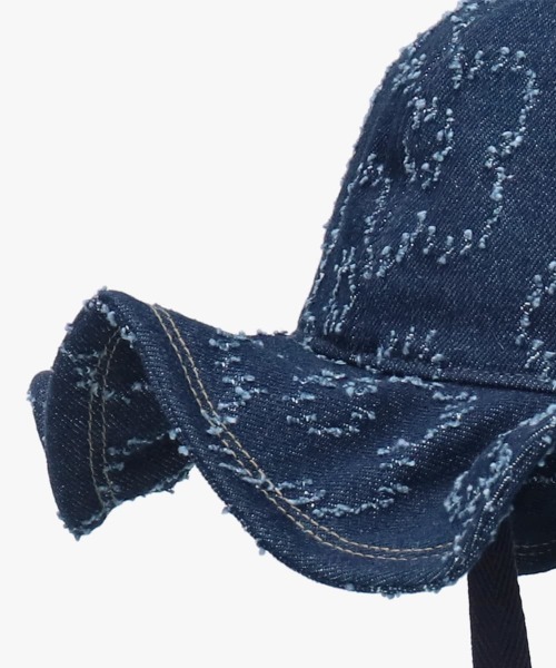 kaorinomori(カオリノモリ)の「kaorinomori リルニームハット / カオリノモリ(ハット・レディース・ネイビー/ブラック/ライトブルー・M/57.5cm)」の19枚目の写真